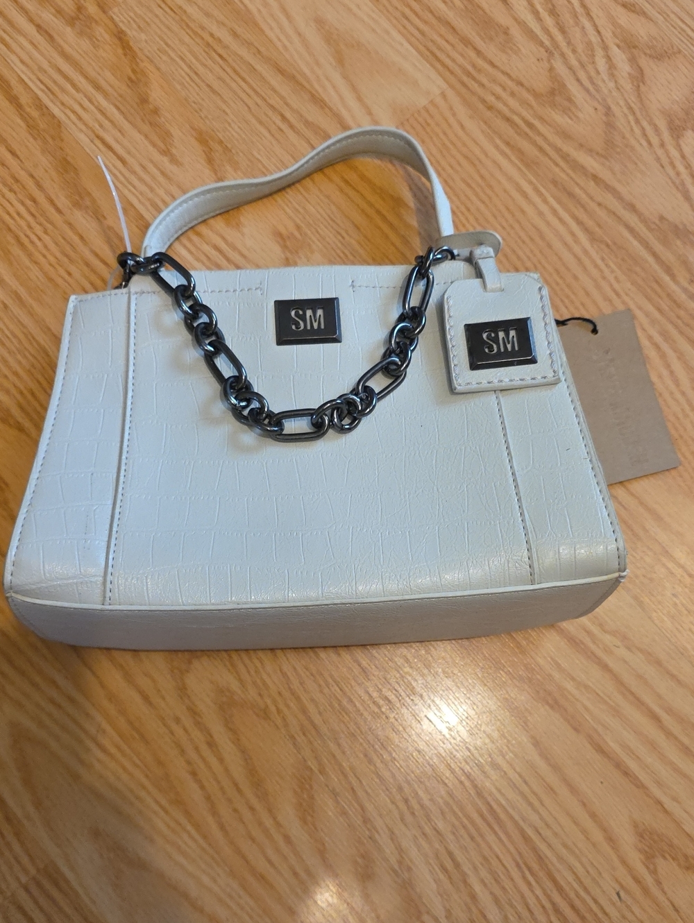Steve Madden Chalk Croc-Embossed BNixon-C Stachel